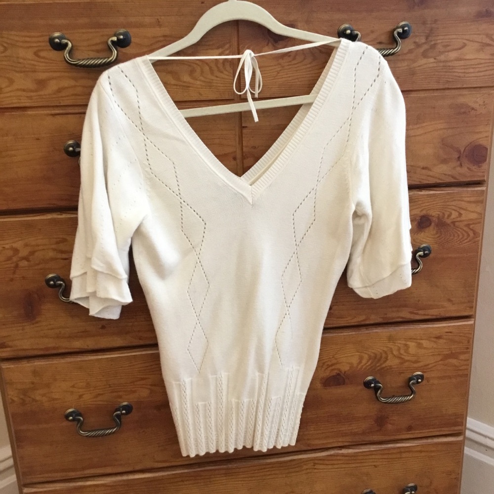 CACHE CREAM TOP